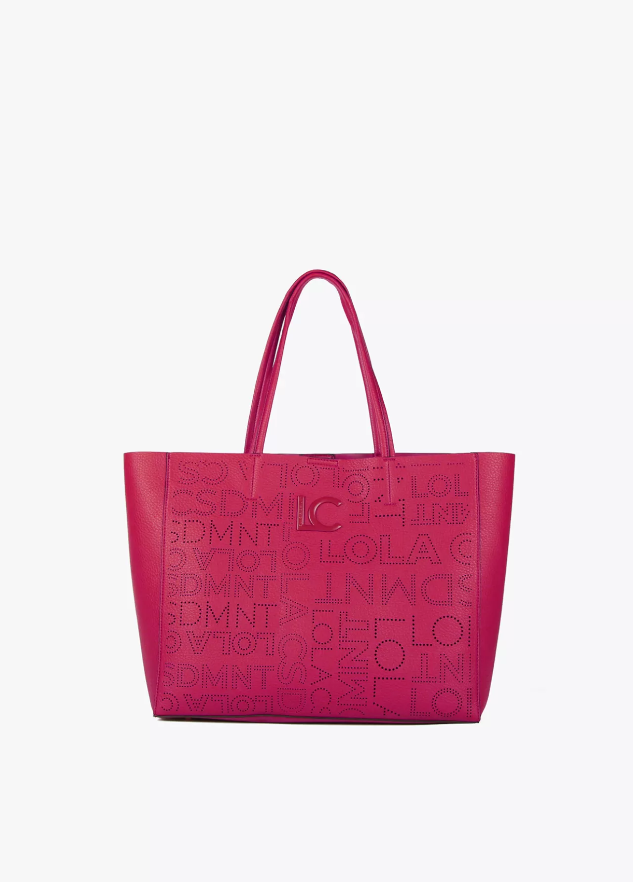 Lola Casademunt Shopper logo troquelado CRUDO Best