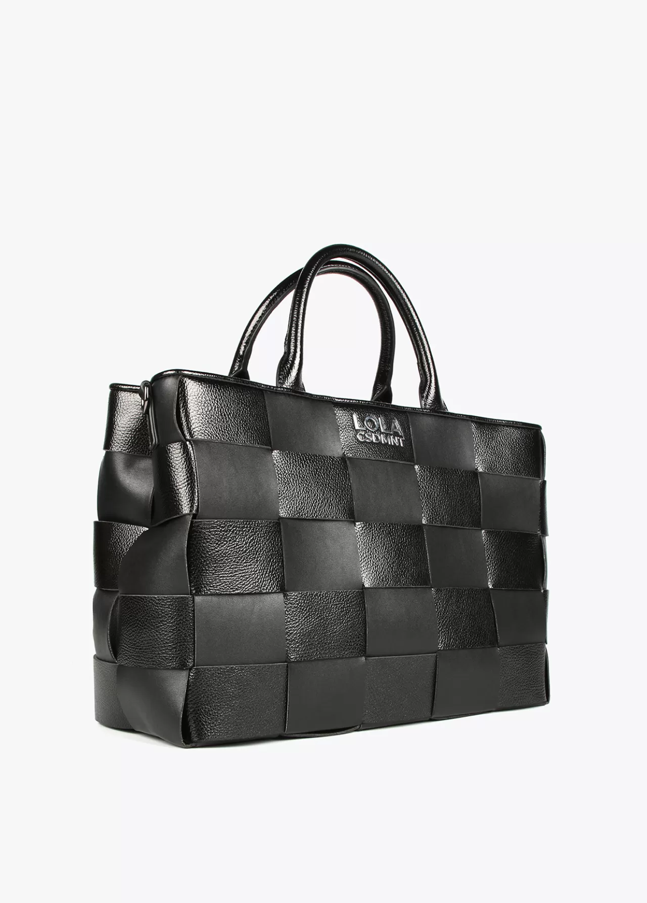 Lola Casademunt Shopper trenzado PLATEADO Flash Sale