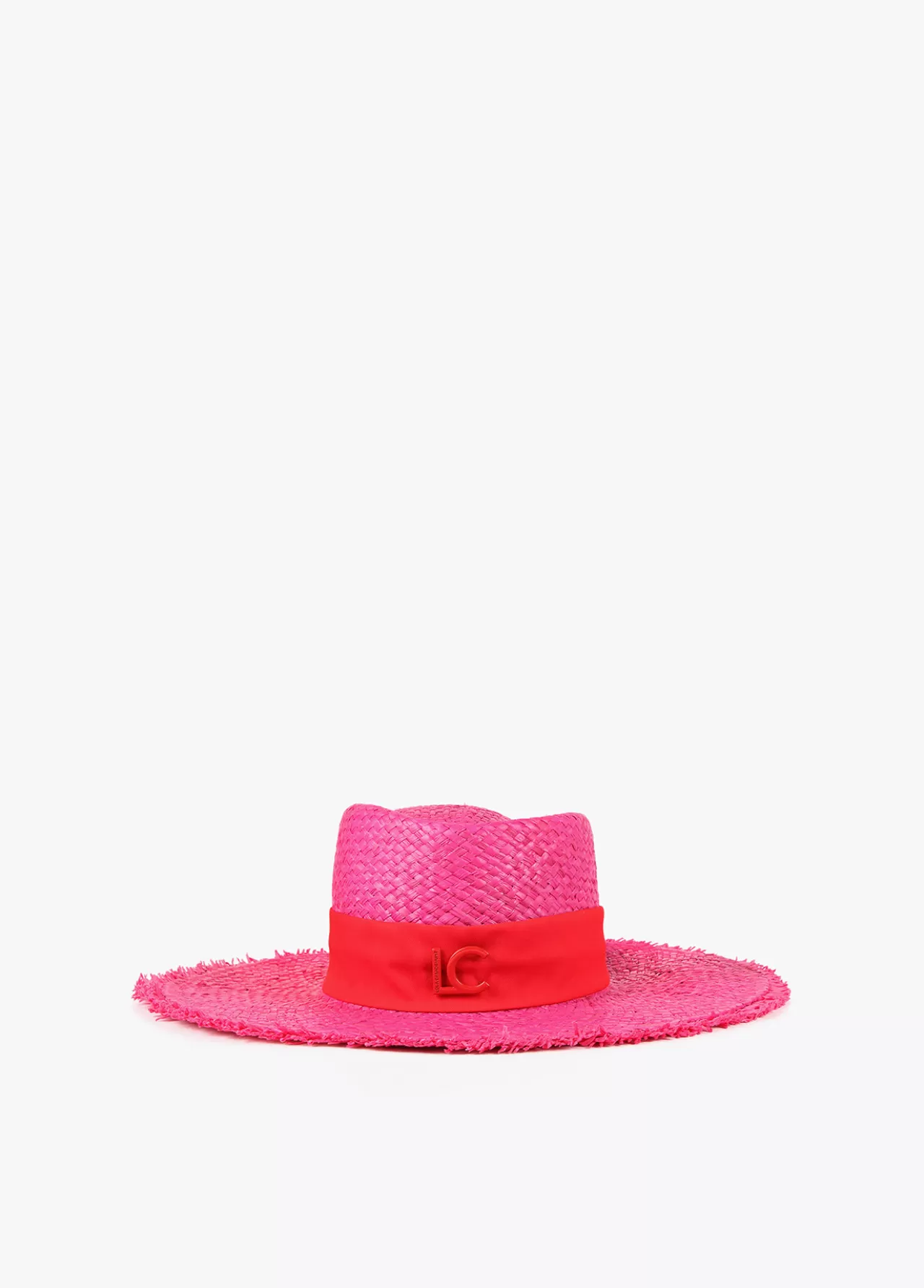 Lola Casademunt Sombrero con ala ancha FUCSIA Hot