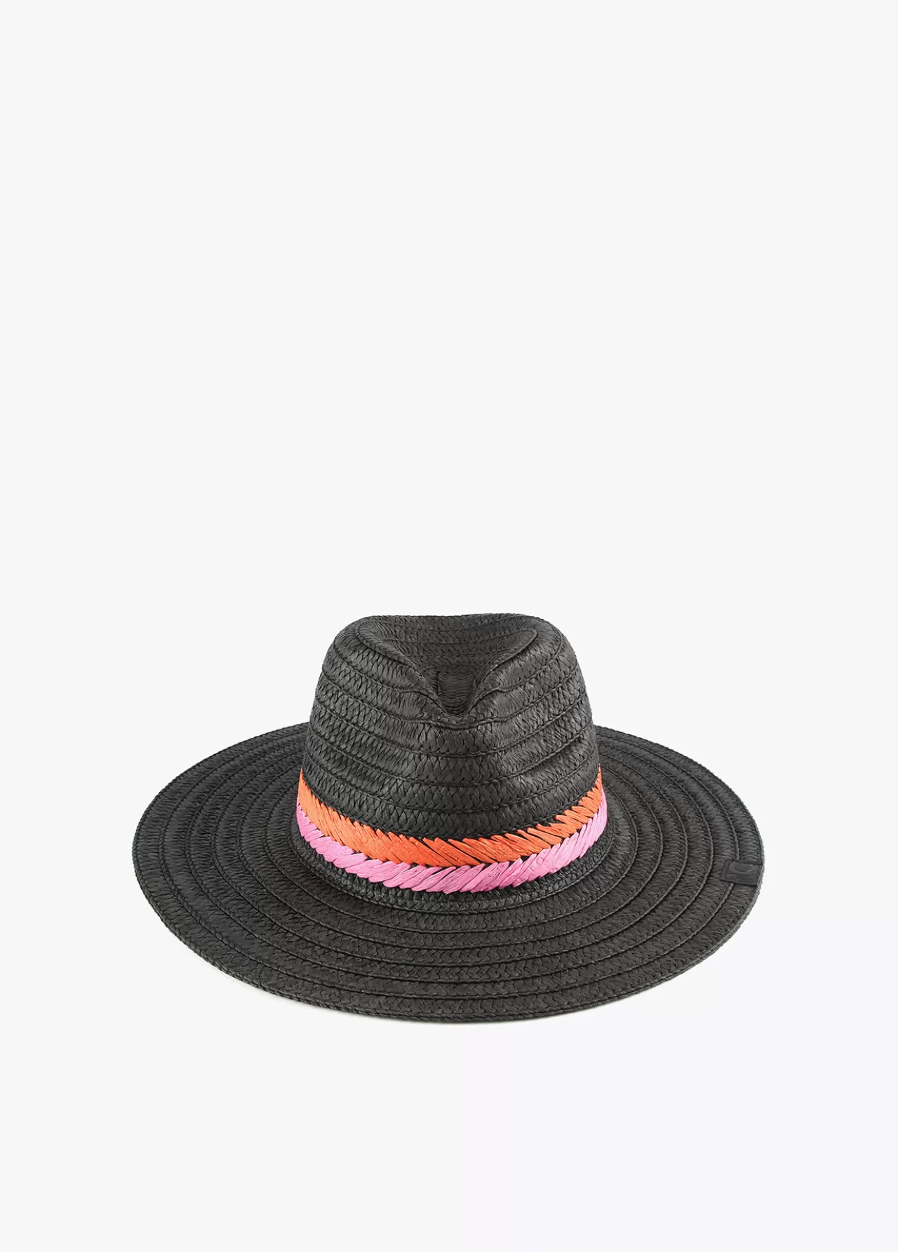 Lola Casademunt Sombrero efecto ráfia NEGRO Best