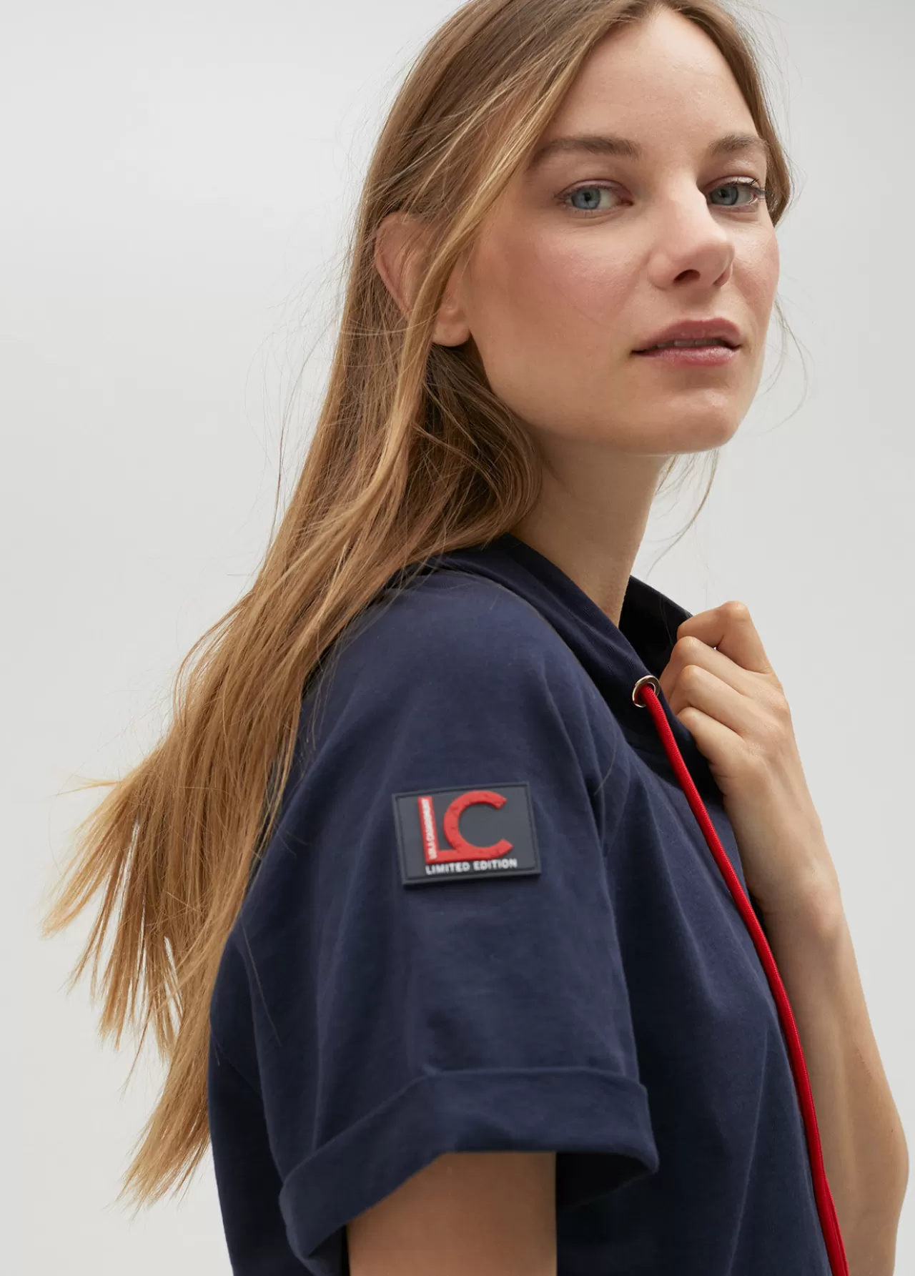 Lola Casademunt Sudadera manga corta de algodón 100% - Lola Casademunt BLANCO New
