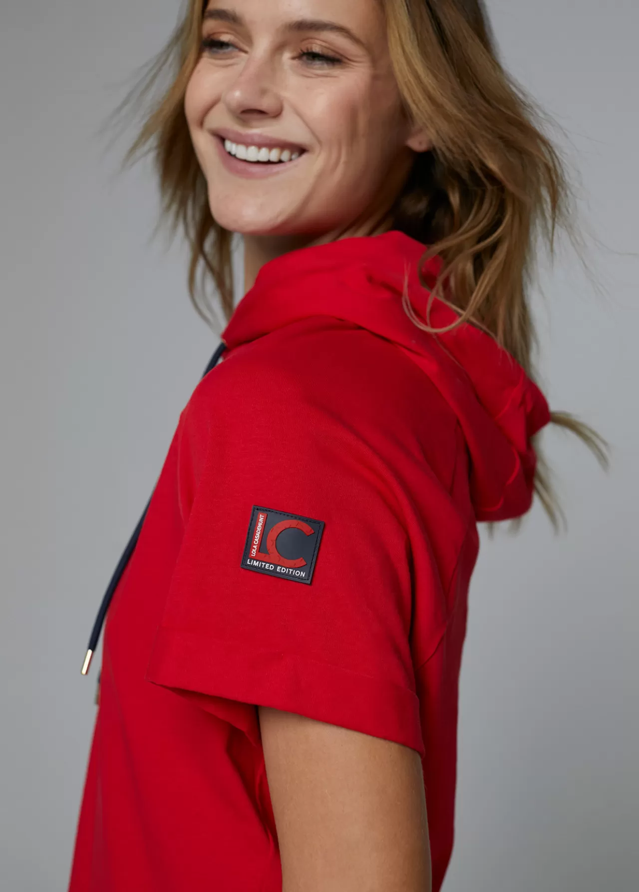 Lola Casademunt Sudadera manga corta roja de algodón 100%  - Lola Casademunt BLANCO Cheap