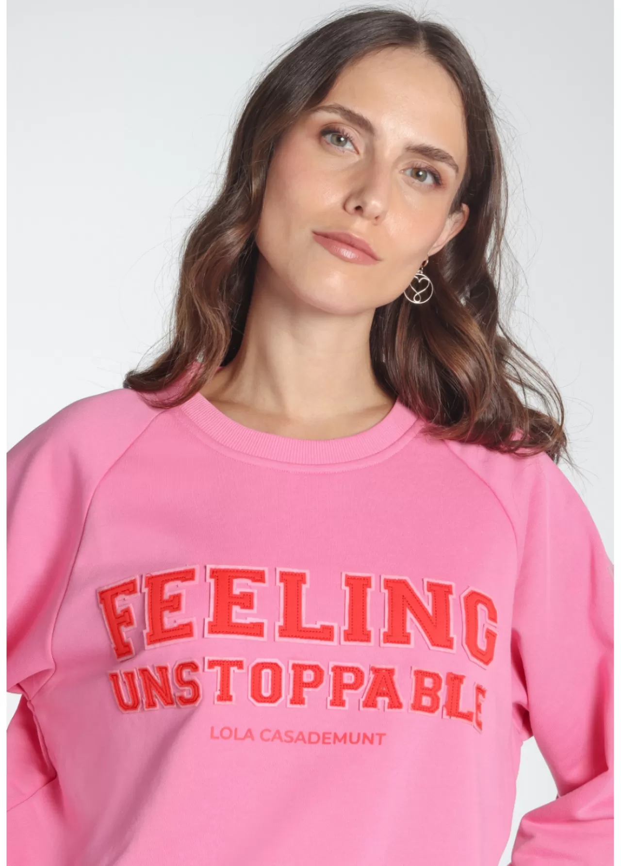 Lola Casademunt Sudadera Solidaria Feeling Unstoppable ROSA Sale