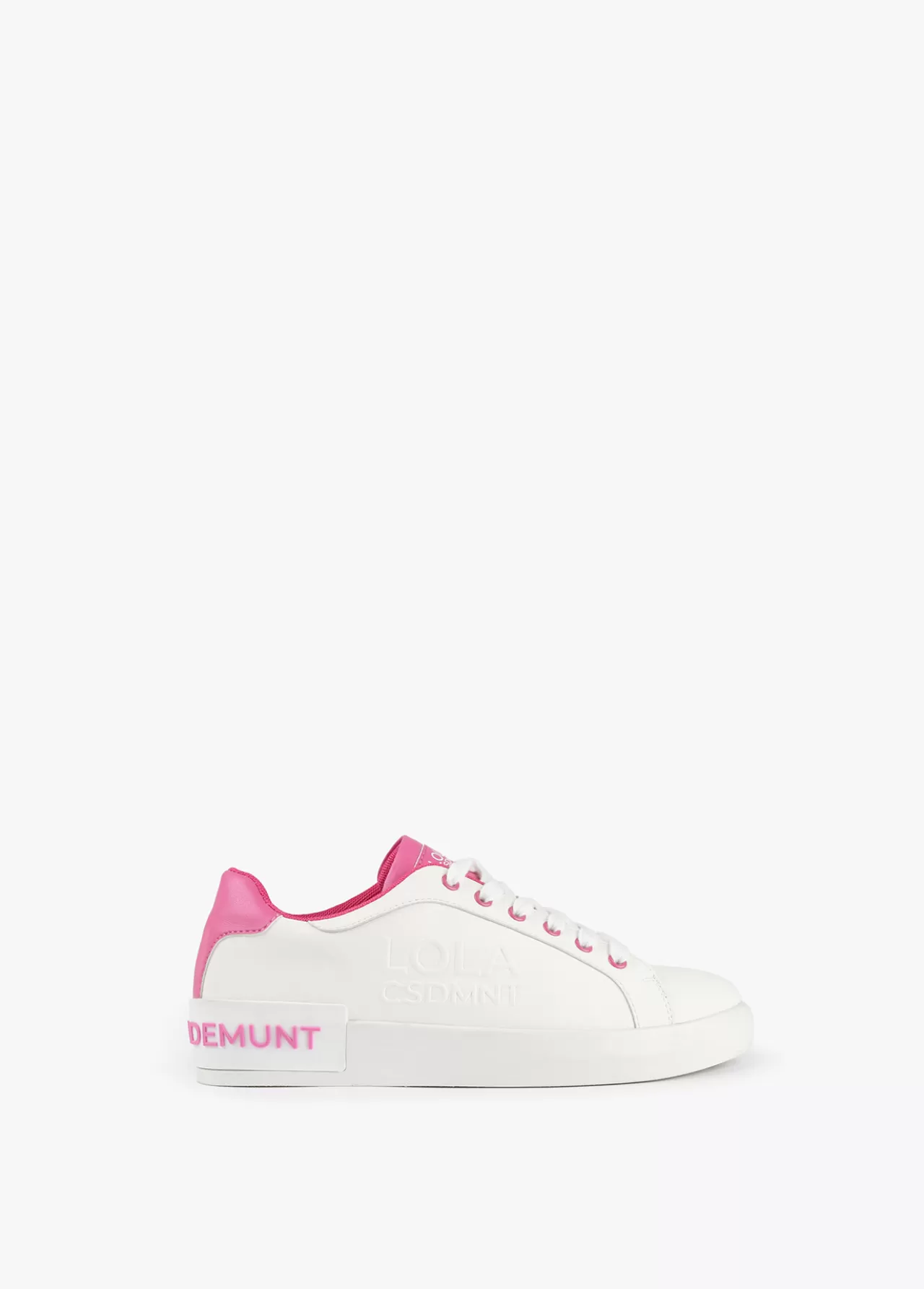 Lola Casademunt Zapatillas tipo sneakers bicolor ROSA New